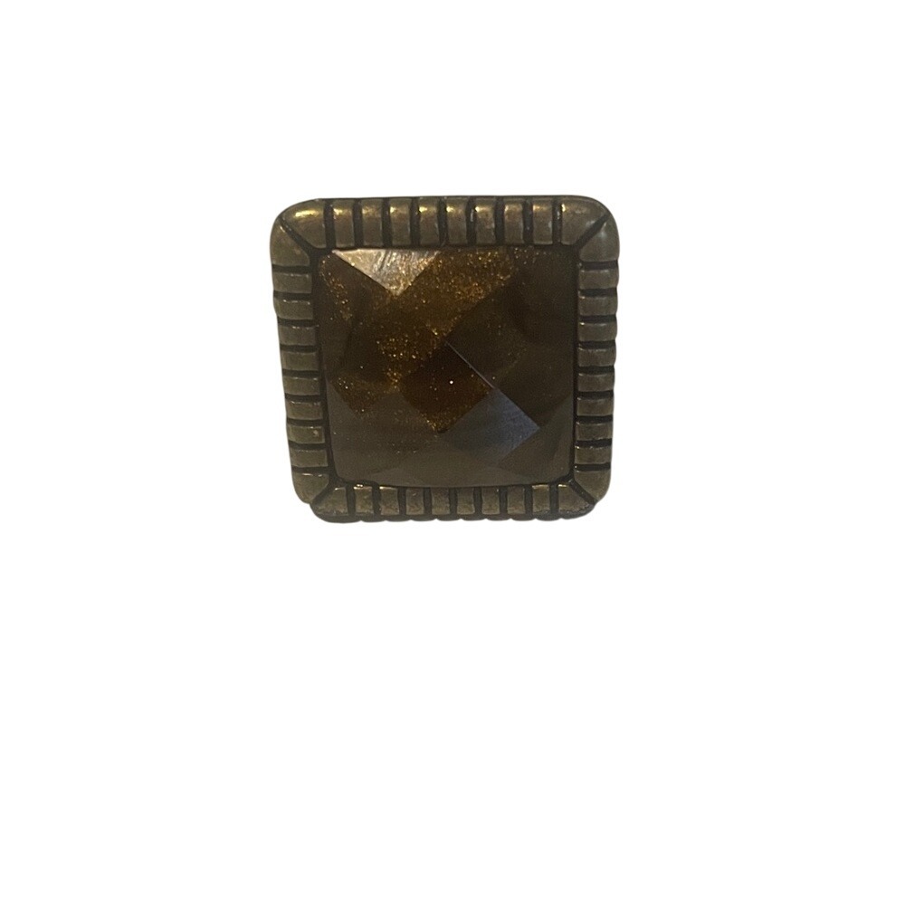Avon 2009 Y2K vintage women‎ Faux Semiprecious Tigers Eye Ring